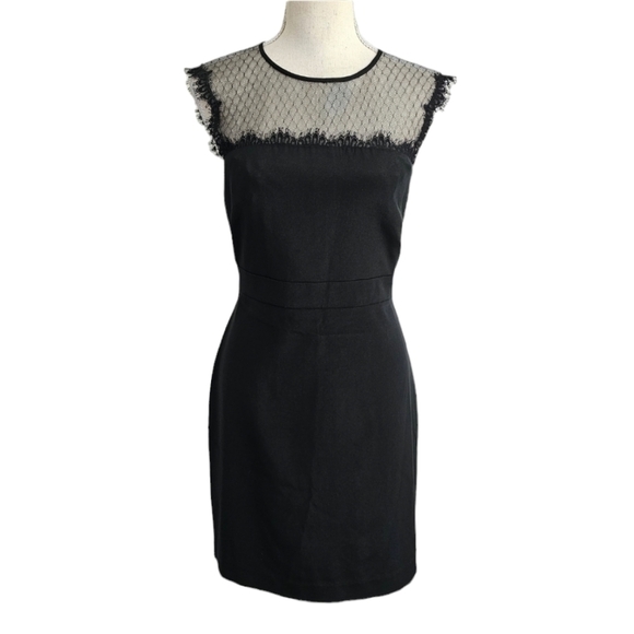 Phoebe Couture Black Lace Cocktail Dress - Picture 4 of 12